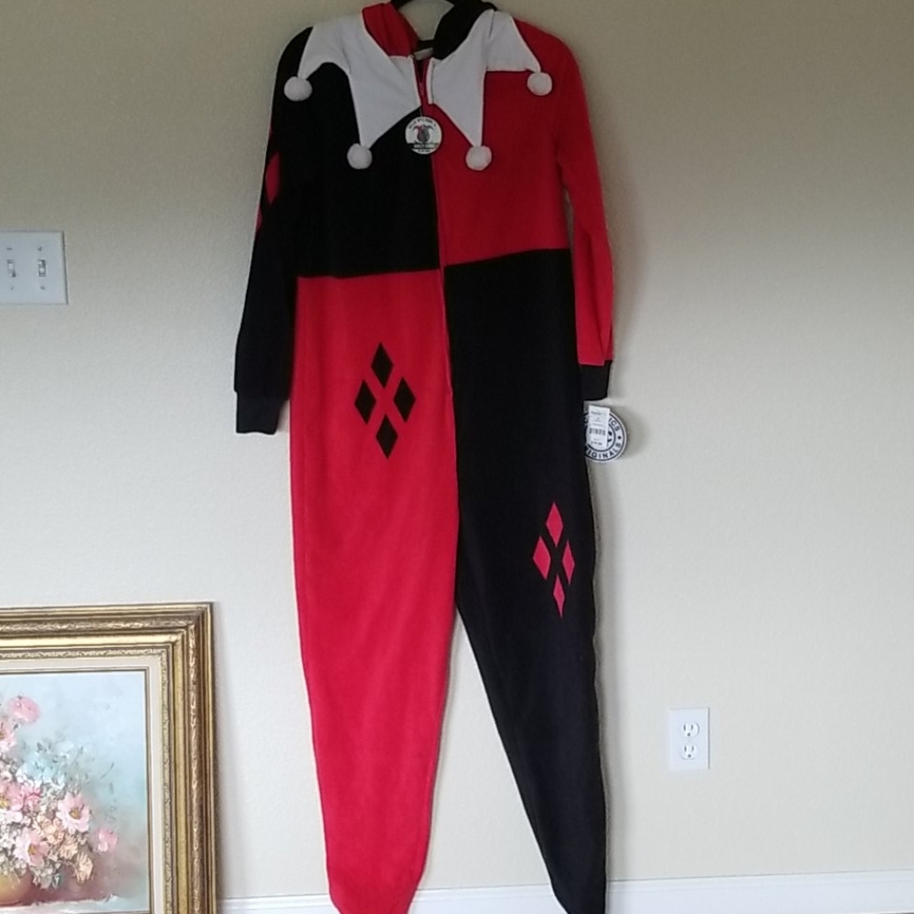 Ladies Harley Quinn onesie